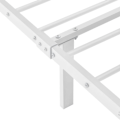 Pikkukuva 3 / 3: Valkoinen metallikehys, päällystetty teräksellä, kooltaan 120 x 200.