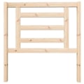Miniatyrbillede 2 af 4: Hovedgavl - Massivt fyrretræ - 96x4x100 cm - Beige - Moderne - Nutidigt design