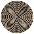 Miniatyrbild 1 av 4: Matta - Jute - Rektangulär - Svart - Modern - Inomhus Svart