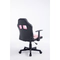 Miniatyrbillede 3 af 4: Børnekontorstol i rosa PU - BUR10185 - Højdejusterbar