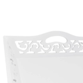 Miniatyrbillede 3 af 6: Foldbart sidetabel med MDF top + hvid fyrretræ DEC032322 Vit