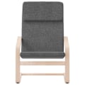 Miniatyrbillede 2 af 6: Moderne grå stof lounge stol design sofa DEC026686 Grå