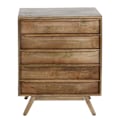 Miniatyrbillede 3 af 6: Buffetkommode med 5 skuffer i mango træ 81 x 65 x 43 cm 04_0005977 kastanj