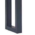 Miniatyrbillede 3 af 6: Konsolebord i industrielt design 115 x 35 x 76 cm i massiv akacietræ og jern DEC032002 kastanj