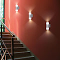 Miniatyrbild 2 av 5: Paket med 4 LED vägglampor trio rl181 spot med glödlampor 04_0007508 Flerfärgad