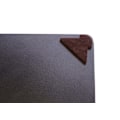 Miniatyrbillede 6 af 6: Bistro bord plade, bistro design i industriel stil i metal og lys egetræ 70x70 cm 04_0008523 kastanj