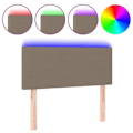 Miniatyrbillede 1 af 4: Hovedgærde - LED - Taupe - 80x5x78/88 cm - Samtidig - Design Mol