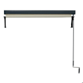 Miniatyrbillede 5 af 6: Rullegardiner til vindue, vertikale persienner, skærm, UV-beskyttelse, 50, 250 x 180 cm, creme beige, 04_0005775 Beige