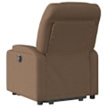 Miniatyrbillede 4 af 6: Fauteuil relax TV med komfortabel polstring og elektrisk løftefunktion i brun stoff DEC028057 kastanj