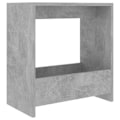 Miniatyrbillede 1 af 4: Side table for sofa end 50 x 26 x 50 cm engineered wood concrete gray DEC032451 kastanj