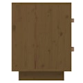 Pikkukuva 4 / 6: Yöpytabletti kahdella laatikolla 40 x 34 x 45 cm mäntypuuta, hunajapähkinänvärinen DEC036213 kastanj