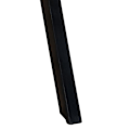 Pikkukuva 5 / 6: Teollinen moderni ruokapöytä 110 x 75 cm massiivipuusta ja raudasta DEC036653 kastanj