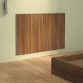 Miniatyrbillede 3 af 5: Hovedgærde til seng soveværelse møbel 120 x 1,5 x 80 cm MDF brun TDL0203589