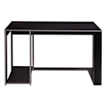 Miniatyrbillede 2 af 4: Bureau bordplade til computer 120 x 60 x 76 i sort grå MDF