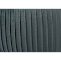 Miniatyrbillede 4 af 5: Taburet med opbevaringsrum Ø 33 cm lys grøn fløjl med sort ramme TABO04015 Svart