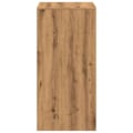 Miniatyrbillede 3 af 6: Multifunktionel sidebord højt 51 x 50 x 103,5 cm ingeniørtræ i eg farve DEC036427 kastanj
