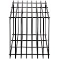 Miniatyrbillede 4 af 6: Range bûches hylde support træ til pejs 150x50 cm i mat sort metal 10_0003537 kastanj