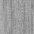 Miniatyrbillede 5 af 6: Side table for sofa end with storage compartments 50 x 30 x 50 cm engineered wood gray DEC032531 kastanj