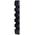 Miniatyrbillede 1 af 4: Flaskeholder vægmonteret flaskeholder, til 5 flasker 99x13x9cm sort 04_0002519 Svart
