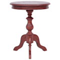Miniatyrbillede 2 af 5: Side table plante support 50 x 50 x 65 cm mahogni træ brun DEC032466 kastanj