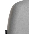 Pikkukuva 4 / 6: Baari stool x1, kullattu jalat kaareva kultainen metallijalka, harmaa sametti-istuin 10_0004542 Grå