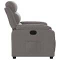 Miniatyrbillede 6 af 6: Fauteuil relax TV med komfortabel polstring og manuel hældningsfunktion i taupe stof DEC028183 Guld