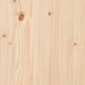 Miniatyrbillede 3 af 4: Hovedgavl til seng, tilbehør til soveværelse, palledesign, 122,5 x 3 x 80,5, massiv fyrretræ.