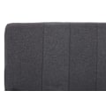 Miniatyrbillede 6 af 6: Sovesofa, sovesofabænk, ekstra soveplads, afslapningsområde, soveoverflade 97x186 cm, mørkegråt stof 04_0006260 Grå
