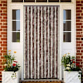 Pikkukuva 1 / 4: Hyönteismyrkkyverho Beige ja vaaleanruskea 90 x 220 Chenille
