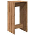 Miniatyrbillede 1 af 6: Multifunktionel sidebord højt 51 x 50 x 103,5 cm ingeniørtræ i eg farve DEC036427 kastanj