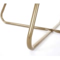 Miniatyrbillede 3 af 6: Stol - Design - Retro - Sort Velour - Metalben - 1 Plads Svart