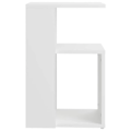 Miniatyrbillede 2 af 4: Side table for end of sofa 36 x 30 x 56 cm engineering wood white DEC032347 Vit