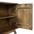 Pikkukuva 3 / 6: Buffet, jossa on 4 osastoa ja 4 hyllyä mangopuusta, 72x146x43 cm 04_0005991 kastanj