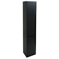 Miniatyrbillede 5 af 6: mural element badeværelsesmøbel 2 døre 3 rum 160x33 cm MDF sort 04_0008634 Svart