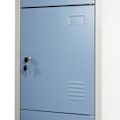 Pikkukuva 2 / 4: Metallinen laatikosto, 180 x 38 x 45 sininen, lukot.