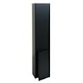 Miniatyrbillede 1 af 6: mural element badeværelsesmøbel 2 døre 3 rum 160x33 cm MDF sort 04_0008634 Svart
