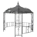 Pikkukuva 4 / 4: Pergola - Määrittelemätön - Pyöreä - Vahva teräs - Ø 3m - Väri harmaa
