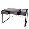 Miniatyrbillede 1 af 4: Computer desk - Industrial design - Brown - Straight