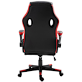 Miniatyrbillede 3 af 4: Kontor stol gamer ergonomisk justerbar drejelig rød/sort