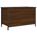 Pikkukuva 1 / 5: Banc banquette avec compartiment de rangement 80 x 42,5 x 50 cm ingeniöritavara, ruskean tammen värinen DEC024742 kastanj