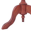 Miniatyrbillede 4 af 5: Side table plante support 50 x 50 x 65 cm mahogni træ brun DEC032466 kastanj