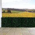 Miniatyrbillede 2 af 4: Brise vue til balkon beskyttelse mod vind til balkon terrasse 500x100 cm mørkt ark 04_0005944 Flerfärgad