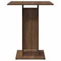 Miniatyrbillede 2 af 4: Side table 60 x 60 x 75 cm brunt ingeniørtræ DEC036550 kastanj