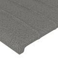Miniatyrbillede 4 af 6: Hovedgærde - Sengeaccessory - Mørkegrå - 147x16x78/88 cm - Klassisk stil - Justerbar Mörkgrå