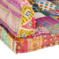 Miniatyrbillede 4 af 4: Couch cushion-paletten 100 % bomuld multicolor patchwork 120 x 80 x 39 cm DEC021318