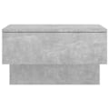 Pikkukuva 2 / 5: Seinäyöpöytä laatikolla 60 x 40 x 40 cm harmaan värisestä puu materiaalista DEC034295 kastanj