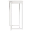 Miniatyrbillede 2 af 4: Multifunktionelt sidebord højt 60 x 60 x 110 cm i massivt hvidt fyrretræ DEC036416 Vit