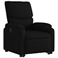 Miniatyrbillede 3 af 6: Fauteuil relax TV med komfortabel polstring og elektrisk løftefunktion i sort stof DEC028103 Svart