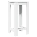 Miniatyrbillede 4 af 6: Multifunktionel sidebord høj 51 x 50 x 103,5 cm ingeniørtræ hvid DEC036413 Vit