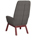 Miniatyrbillede 4 af 6: Moderne grå stof lounge stol sofa stol DEC026669 Grå